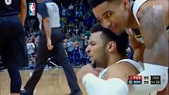 Un Jamal Murray de récord tumba a Portland