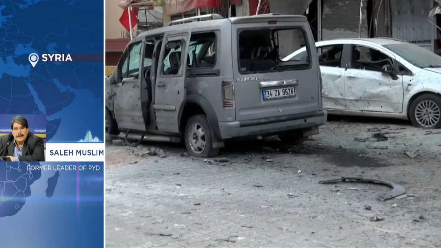 Saleh Muslim: "La Russia ci ha abbandonato"