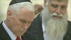 Pence: A palesztinoktól függ a közel-keleti béketerv