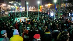 Manifestation à Bruxelles pour soutenir les migrants 