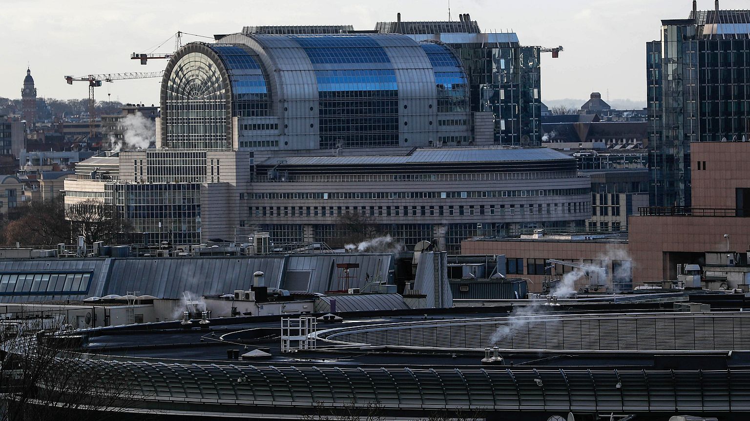 Le Parlement européen à Bruxelles