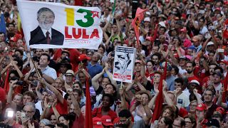 Βραζιλία: Συγκέντρωση συμπαράστασης στον Λούλα Ντα Σίλβα