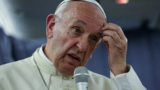 Ferenc pápa sajtótájékoztatót tart chilei és perui útjáról hazafelé