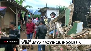 Землетрясение у берегов Индонезии