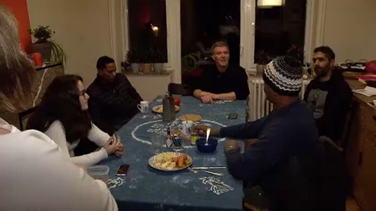Brüsseler Familie beherbergt Flüchtlinge