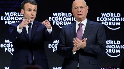"France is back" - Macron fordert in Davos Mut für Investitionen