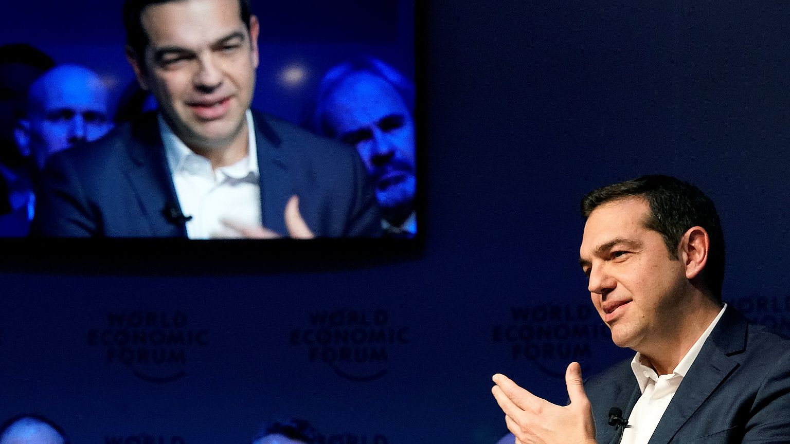 Νταβός 2018: Ηχηρή παρέμβαση Τσίπρα - Τζεντιλόνι για το μεταναστευτικό