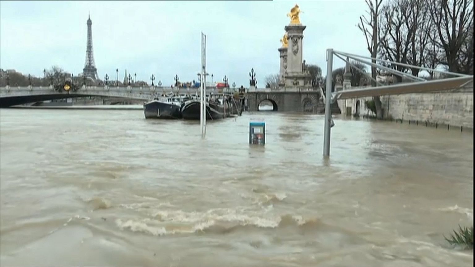 La subida del Sena amenaza París