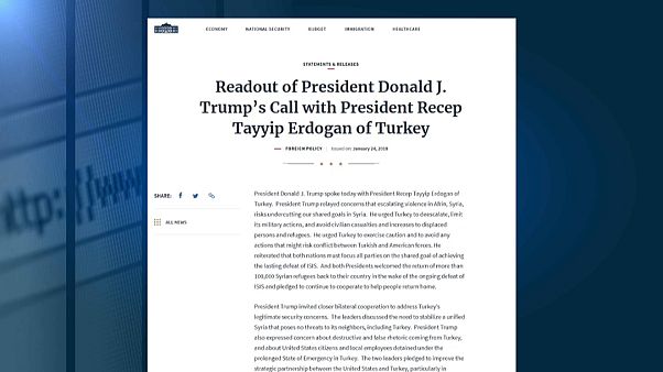 Трамп и Эрдоган поговорили о Сирии Трамп и Эрдоган поговорили о Сирии
