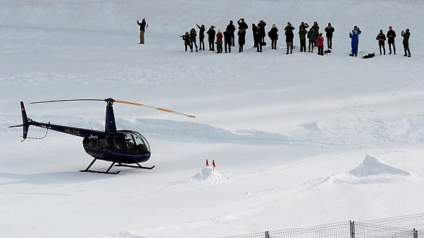 Trump in Davos eingetroffen Trump in Davos eingetroffen