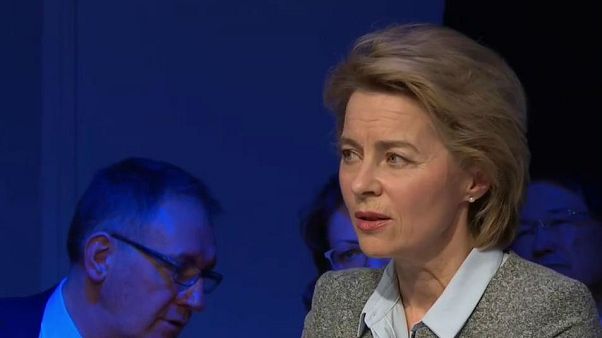 von der Leyen sprach über die französich-deutsche Kooperation in Europa von der Leyen sprach über die französich-deutsche Kooperation in Europa