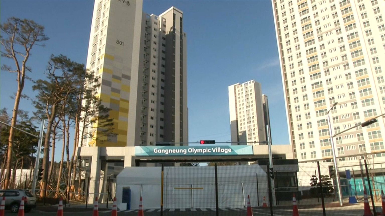 Team aus Nordkorea eingetroffen 
