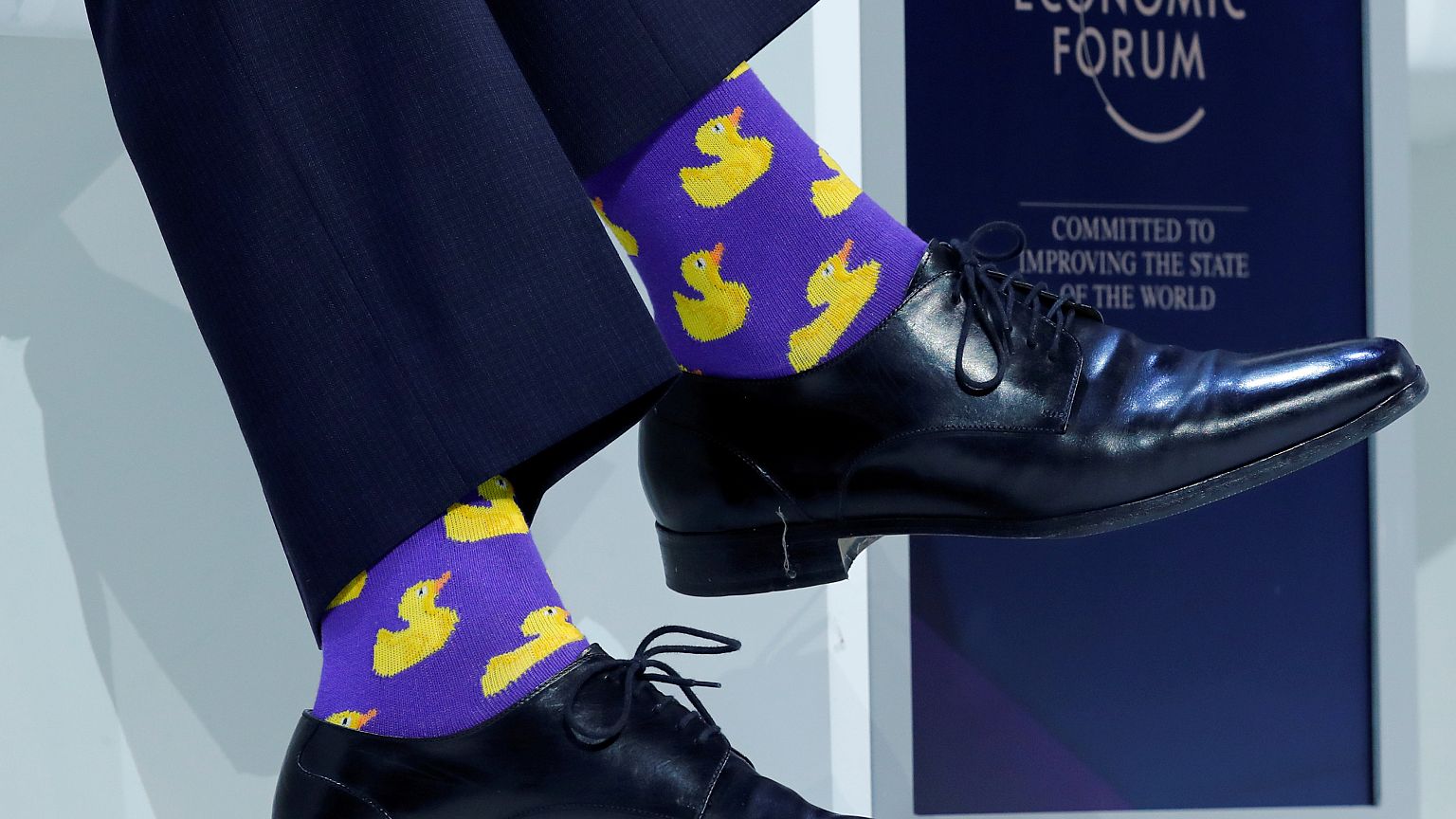 I calzini del premier canadese Justin Trudeau