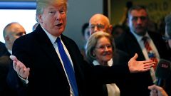 Trump a Davos sfida l'Europa sul protezionismo