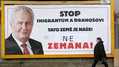 "Stoppen Sie Migranten und Drahos. Dieses Land gehört uns!"