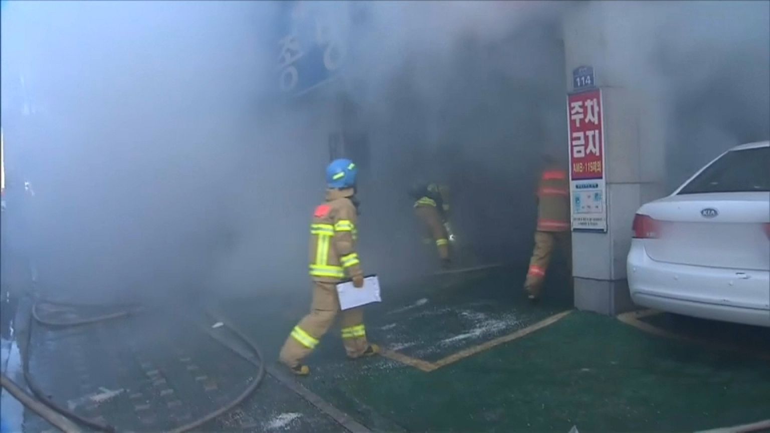 Incêndio mortal em hospital e lar de idosos