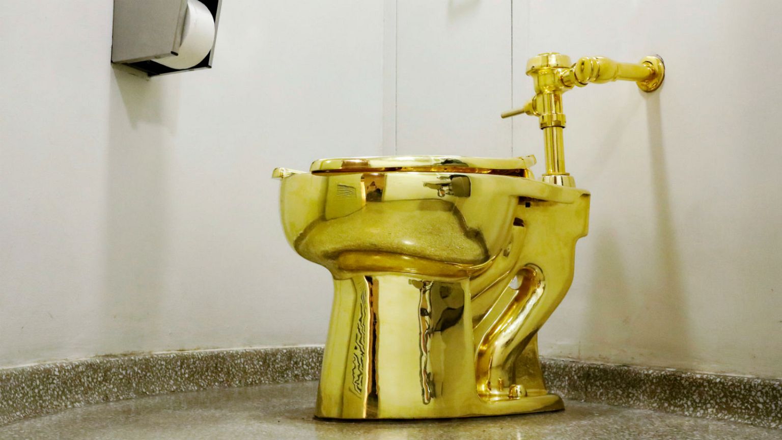 Maison Blanche : des toilettes en or en guise de Van Gogh 