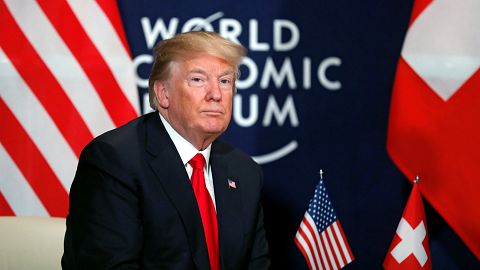 Trump tells Davos: 'America First' does not mean 'America alone'
