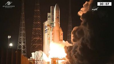 El despegue del Ariane 5.