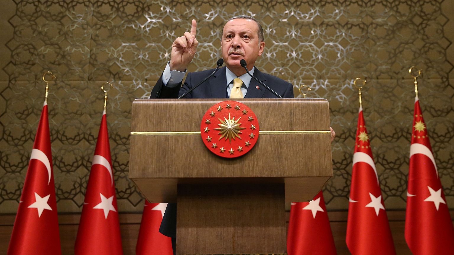 Cumhurbaşkanı Erdoğan: Terörle mücadelemizi Irak sınırına kadar sürdüreceğiz