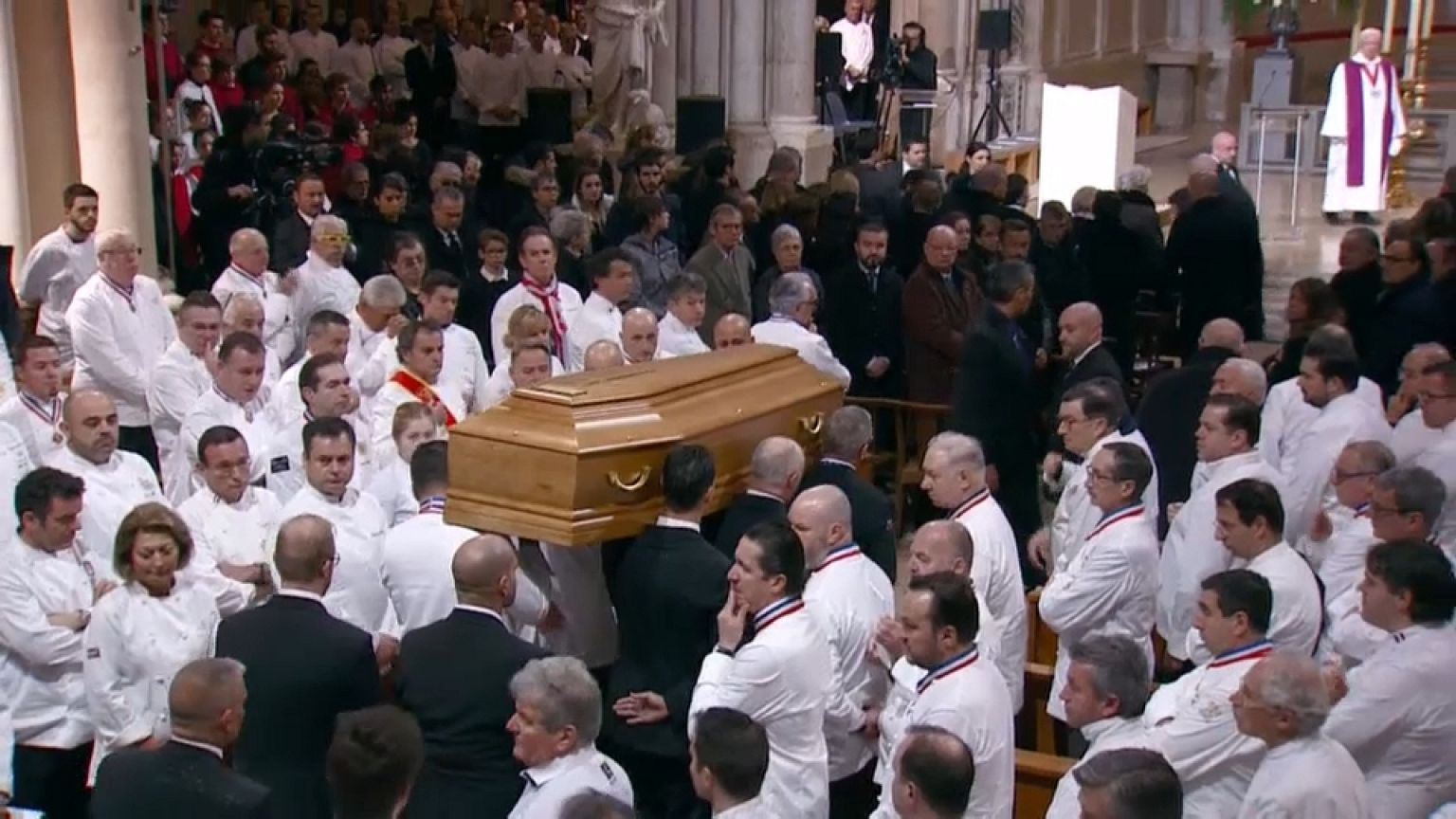 Último adiós a Paul Bocuse en Lyon