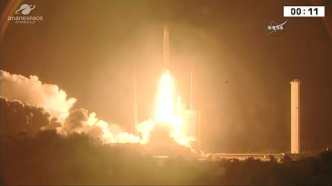 Perso per diversi minuti il contatto con il razzo Ariane 5