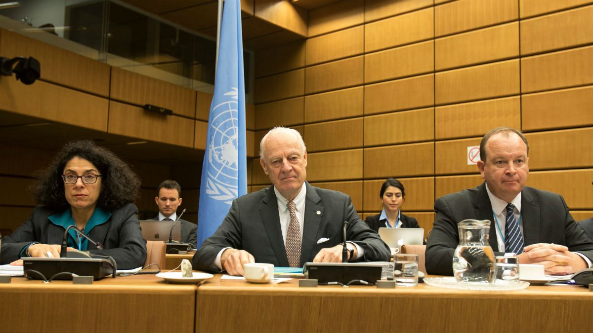 UN envoy Staffan de Mistura