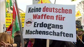Des milliers de Kurdes contre Erdogan et le gouvernement allemand