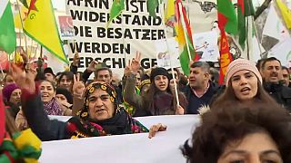 Pro-Kurdish demonstration in Germany