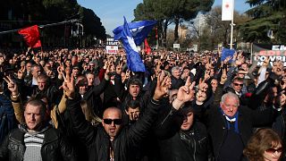 Марш албанской оппозиции