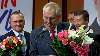 Zeman re-elected as Czech president