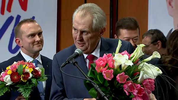 Milos Zeman bleibt tschechischer Präsident Milos Zeman bleibt tschechischer Präsident