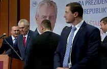 Çekya'da zafer Milos Zeman'ın