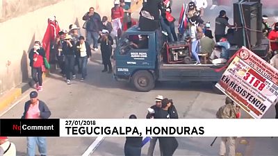 Onda de protestos nas Honduras
