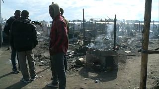 Incendio mortal en un poblado chabolista en Italia