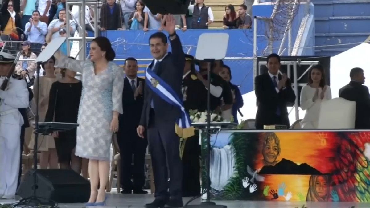 Вступление президента Гондураса в должность сопровождали протесты