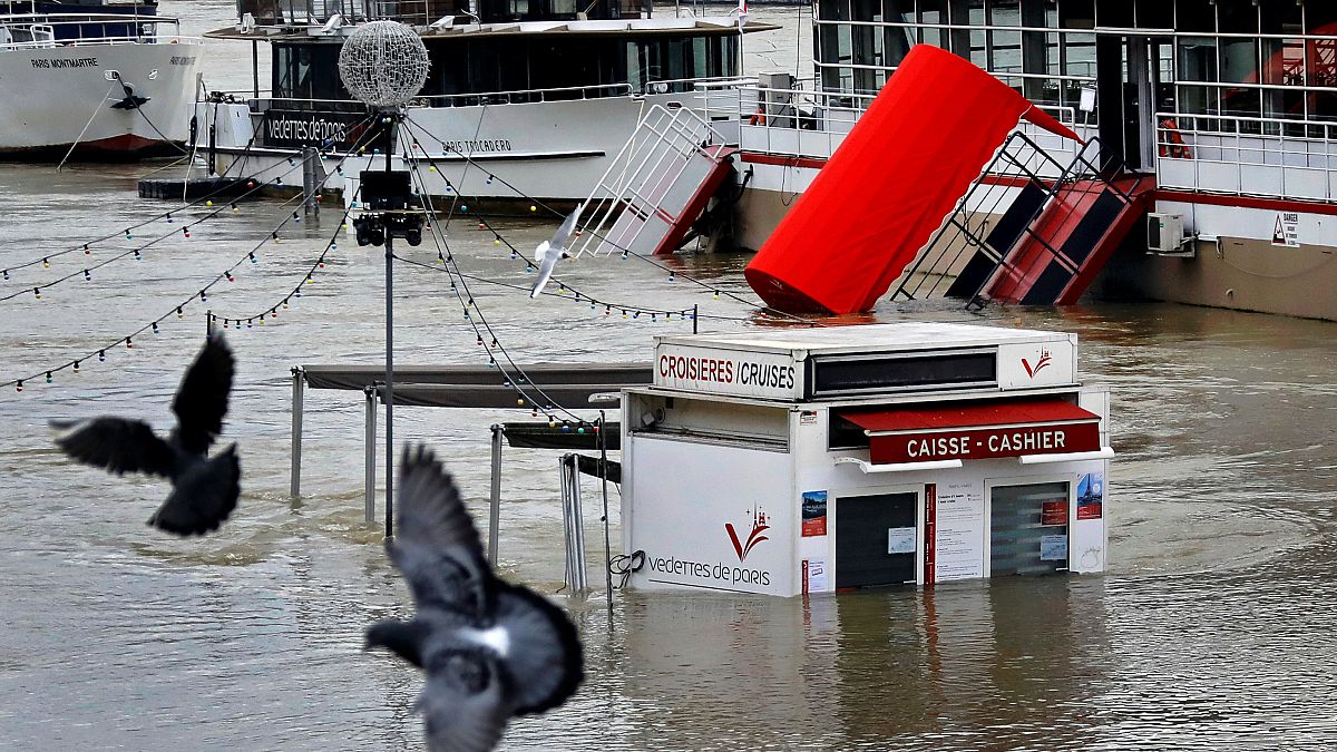 Überflutung in Paris: Höchststand der Seine bald erreicht