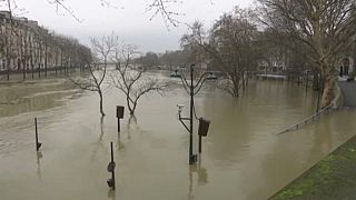 Párizsi árvíz: hamarosan tetőzik a Szajna