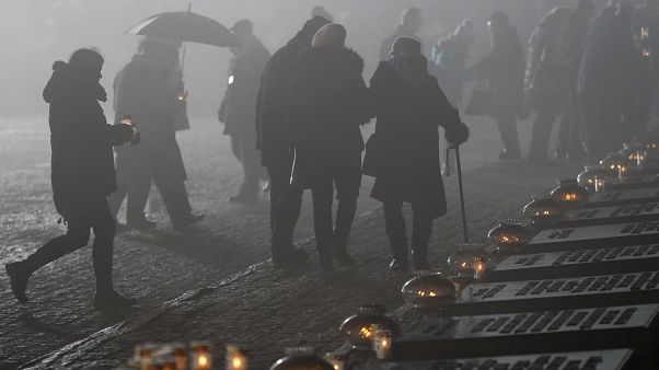 Auschwitz'in kurtuluşunun 73. yıl dönümü Auschwitz'in kurtuluşunun 73. yıl dönümü
