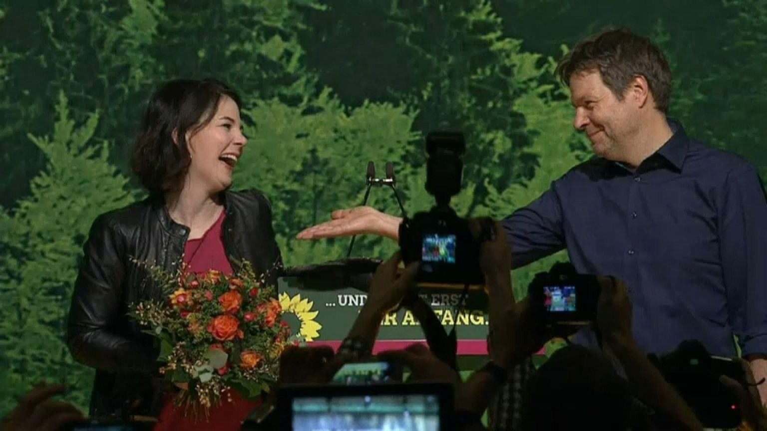 Annalena Baerbock und Robert Habeck