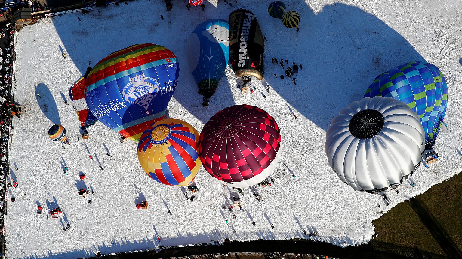 En Suisse, des ballons de toutes les couleurs