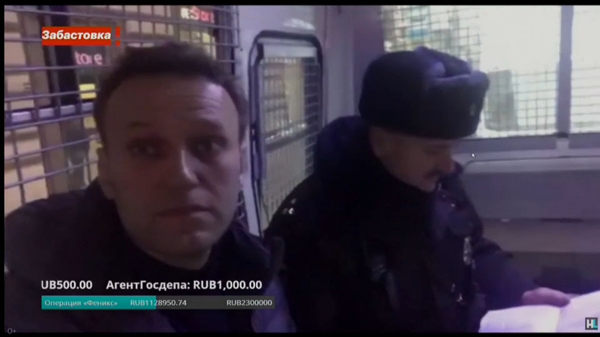 Полиция освободила Навального