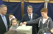 Anastasiadis vence en la primera vuelta de las presidenciales en Chipre