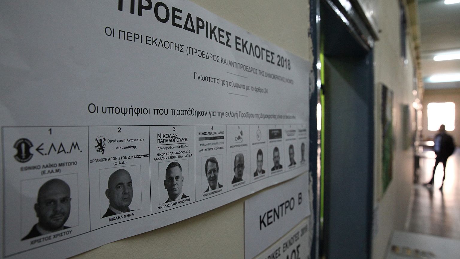 Presidenziali a Cipro, verso il ballottaggio
