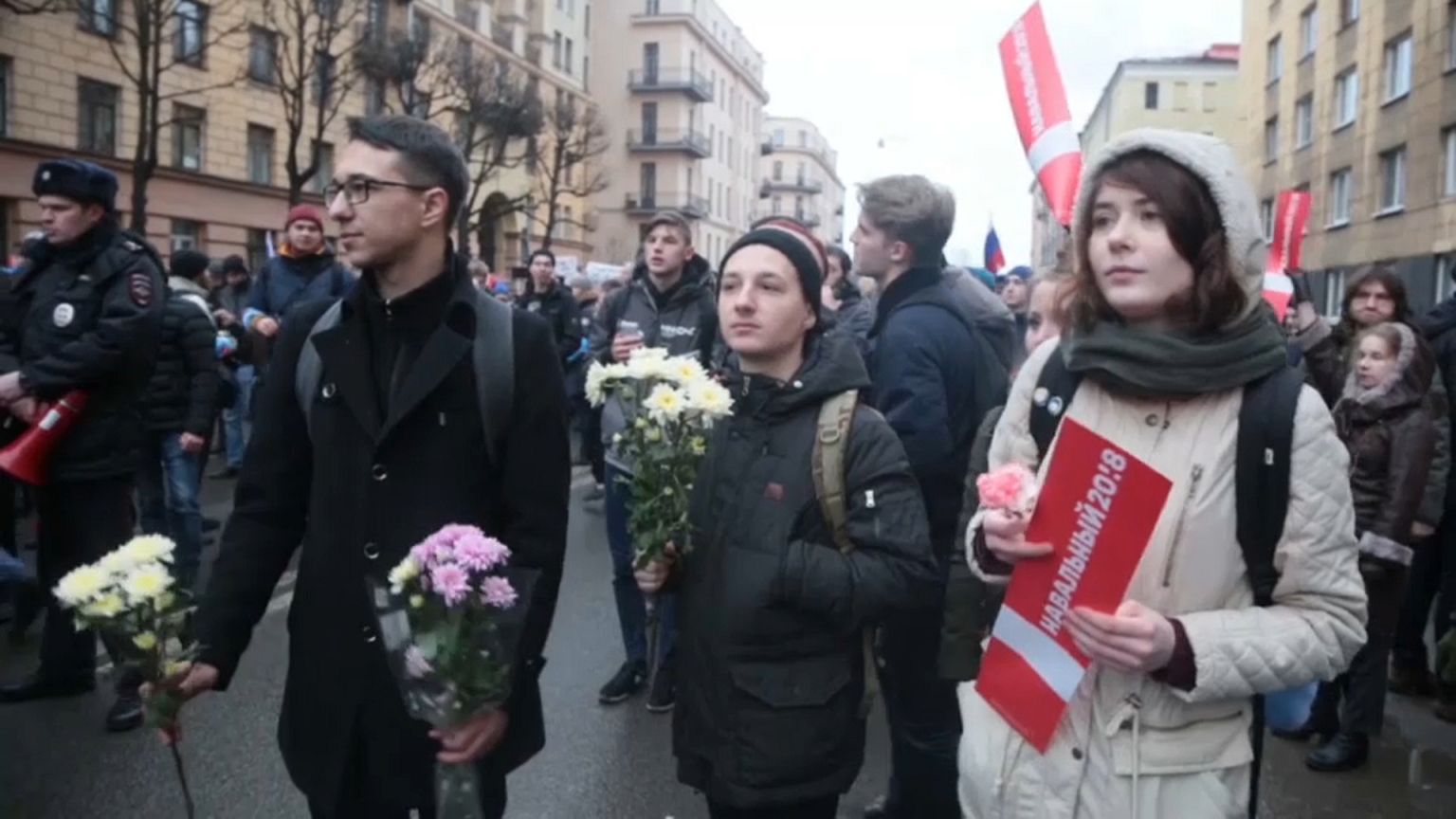 По России прокатилась "Забастовка избирателей"