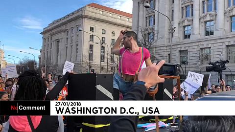 Desfile LGBT levou centenas às ruas da cidade de Washington