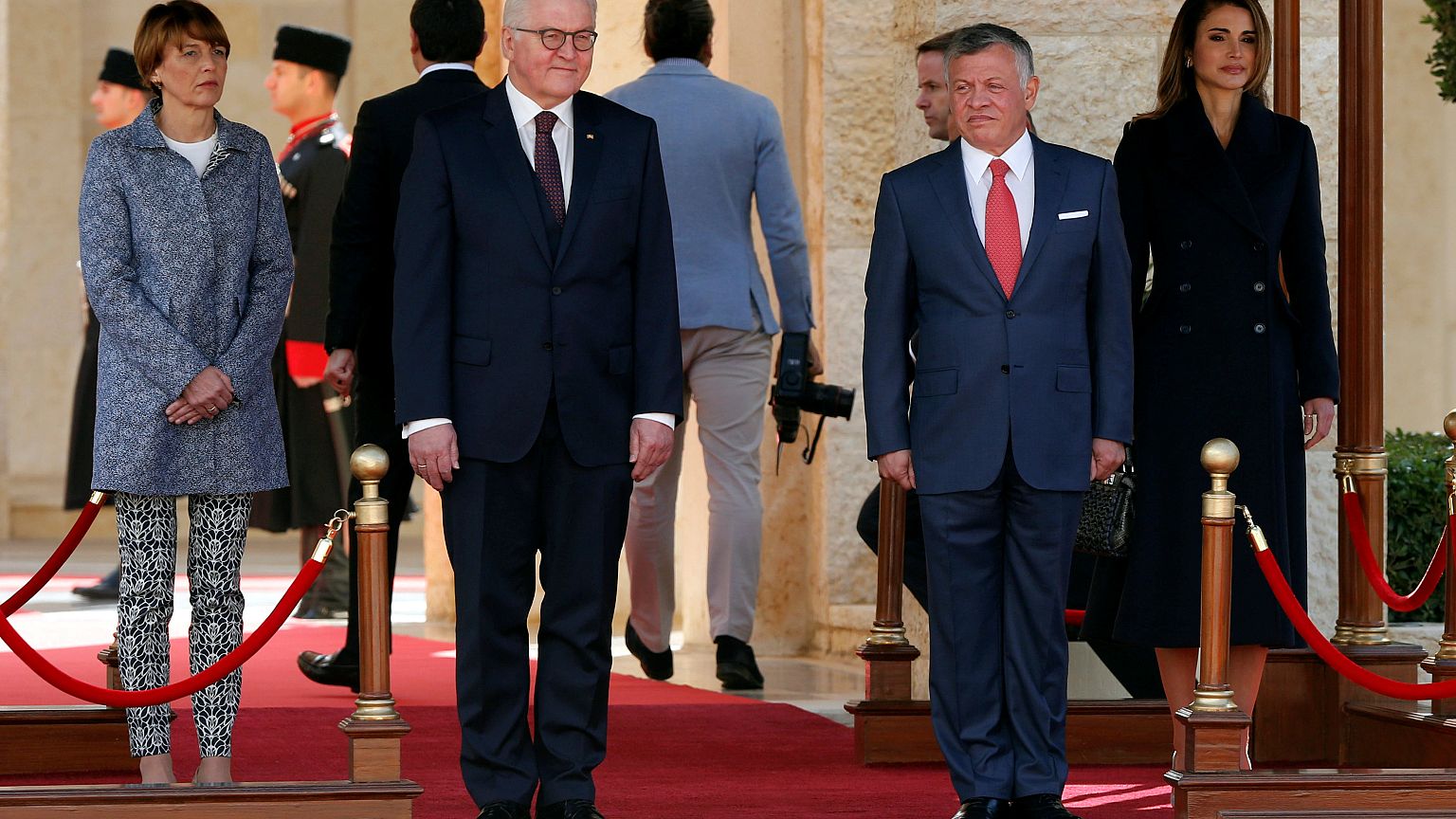 Il presidente tedesco Steinmeier in Giordania
