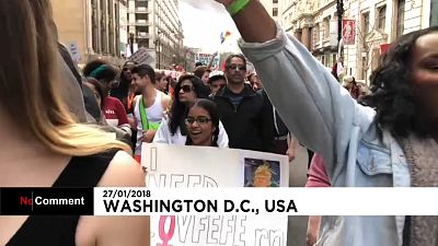 Manifestation LGBT à Washington