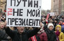 Milhares protestam na Rússia contra Vladimir Putin