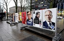 Választási plakátok Helsinkiben